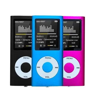 MP4 Player FM Portable Radio Game Console Txt E-book Ultrathin MP3 Music Audio Voice Recorder Gift For Kid 211123