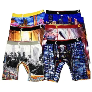 Promotion Random men boxers Swimwear pants underpants styles Beach Shorts swim trunks underwear sports hip hop knickers quick dry mult swimwear with packaging