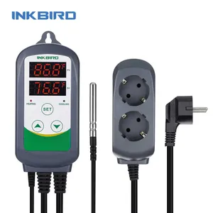 Inkbird ITC-308 Heating and Cooling Dual Relay Temperature Controller, Carboy, Fermenter, Greenhouse Terrarium Temp. Control 210719