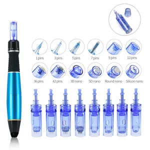 9/12/36/42 Nano Microneedling dr.pen A1 Needles Bayonet Tattoo Cartridge Needle For Face Beauty