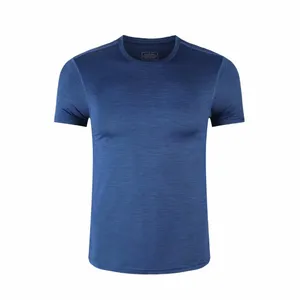 Running Wear Outdoors Sports Gym T Shirt Men Short Sleeve Dry Fit T-Shirt Compression stretch Top Workout Fitness Training S-6XL