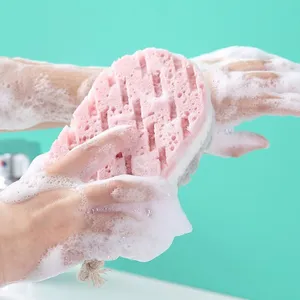 3PCS Bath Sponge Brush Shower Clean Massage SPA Foam Dead Skin Remover Moisturizing Scrubber For Adults Children
