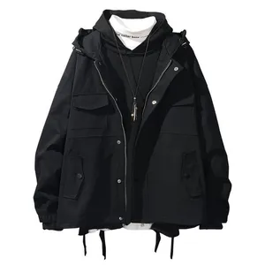 M-2XL Mens Jackets And Coats Streetwear Bomber Jacket Men Windbreaker Fashions Clothes Male Jacket For Men 211025
