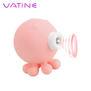 VATINE Octopus Sucking Vibrator Clitoris Vagina Oral Stimulator 9 Speed Nipple Massager Anal Pussy Sex Toys for Women P0818