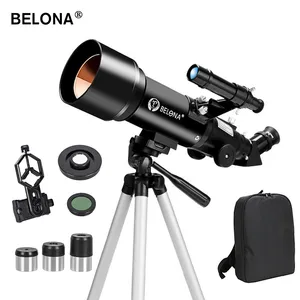 70400 HD Professional Astronomical Telescope with Tripod Monocular Moon Bird Watching Kids Gift Match Phone Adapter Finder Scope