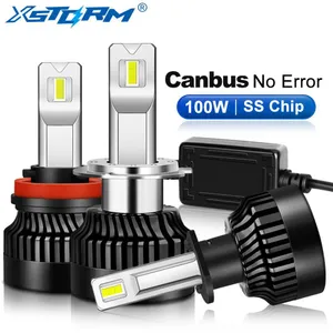 2Pcs 100W 25000LM Headlight H1 H4 H7 LED Canbus H8 H11 9005 HB3 9006 HB4 9012 HIR2 Car Lights Bulb Turbo Fog Lamp 12V