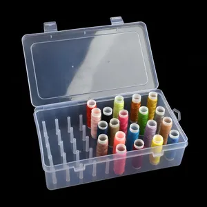 Other Arts And Crafts Sewing Thread Storage Box 42 Pieces Spools Bobbin Carrying Case Container Holder Craft Spool Organizing
