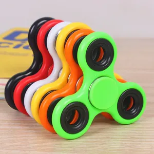 20PCS Gyro Spinning Top Pop it Fidget toys Anxiety Ring Abs Fidget Spinner Edc Spinner For Autism Adhd Anti Stress Tri-spinner High Quality Adult Kids Funny Fidget Toy