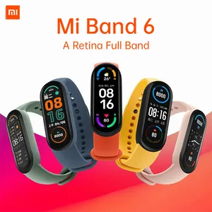 Xiaomi Mi Band 6 Smart Bracelet 4 Color Touch Screen Miband 7 Wristband Fitness Blood Oxygen Track Heart Rate MonitorSmartband from Youpin