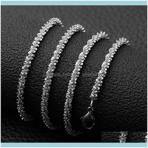 & Pendants Jewelryheavy 3.4Mm Cauliflower Chain Necklaces For Women Christmas Gift Korean Aessories High Quality Stainless Stee Jewelry Chai