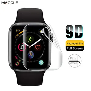 Soft Hydrogel Full Screen Protector Film for Apple Watch 38mm 42mm 40mm 44mm Tempered iwatch 6/5/4/3/2/1 Not Glass