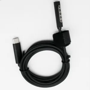 12V PD Charging USB Type C Power Supply Charger Adapter Charging Cable Cord for Microsoft Surface Pro 1/2