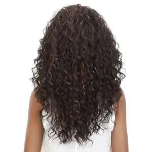 Wigs Hair European and American Female Corn Perm Long Curl African Small Curly Hairs Fashion Water Wave Wig WH0534