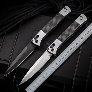 Bench BM4170 4170bk Auto Fact Italian Mafia Folding Knife S90v Blade Aluminum Carbon Fiber Outdoor Hunting Self Defense Pocket Knives BM 940 485 535 9400 UT85 UT88 A07