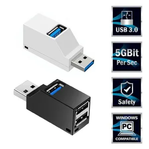 USB 3.0 HUB Multi Ports Charging Extender OTG High Speed 3.0 Powered Hub USB C HUB 2.0 Adapter For Computer Notebook Macbook Pro