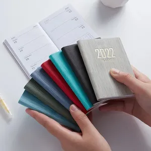 2022 A6 A7 Mini Notebook 365 Days Portable Pocket Notepad Daily Weekly Agenda Planner Notebooks Stationery Office School Supply