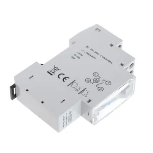 Timers Mechanical 24 Hours Programmable Din Rail Timer Switch Relay 110-240V 16A 090C