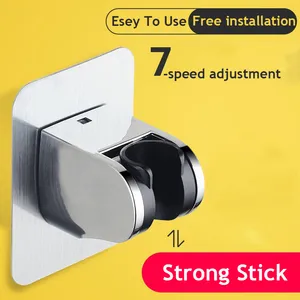 Arrival Wall Mounted Shower Holder Bathroom Accessory 7-Speed Adjustable Shower Bracket Easy To Use