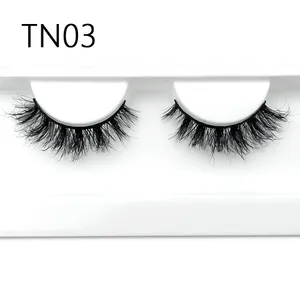 5D Fluffy Mink Eyelashes Short Eyelash Eye makeup False lashes Soft Natural Thick Messy Beauty Makeup Tools Factory Supply