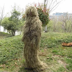 Hunting Sets Camouflage Ghillie Suit Secretive Aerial Shooting Clothes Sniper Suits Clothing For