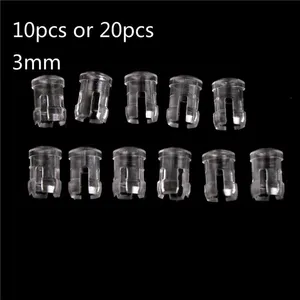 Lamp Covers & Shades 10pcs Or 20pcs Clear 3mm LED Light Emitting Diode Lampshade Protectors