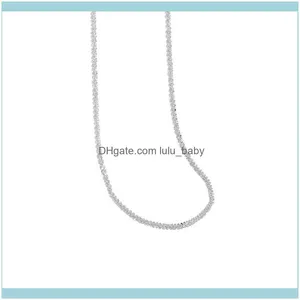 Chains & Pendants Jewelrychains Chain Necklaces Sterling Sier 925 Gift For Women Gold Designer Geometric Cauliflower Necklace Joyas De Plata
