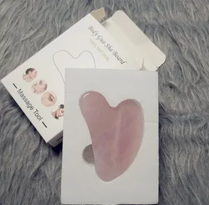 Heart-shaped powder crystal finger-shaped scraping tablet V-face jade powder crystal scraping board universal GC909