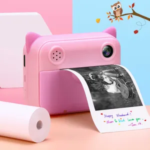 Kid Instant Print Camera Digital Wireless WIFI 1080P Video 4K HD 2.4 Inch Screen Child Toy For Birthday Christmas Gift