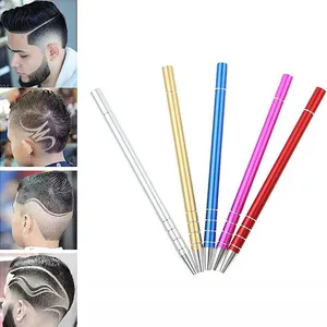 Professional Engrave Pen Beard Hair Scissors Shavings Eyebrows Razor Carve Pen Tattoo Barber hairdressing DIY Hair Styling Tools269q