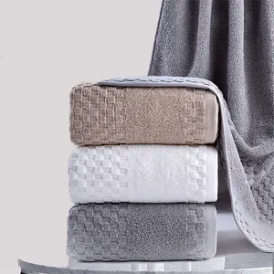 70x140cm Bamboo Charcoal Coral Velvet Bath Towel For Adult Soft Absorbent Microfiber Fabric Towel Household Bathroom Towel Sets T200915