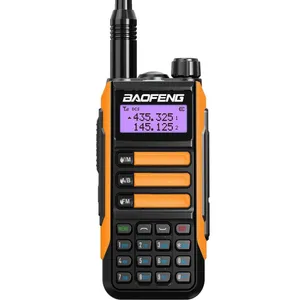 2022 Baofeng UV-16 Walkie Talkie IP68 Waterproof Dual-band Dual-display Radio