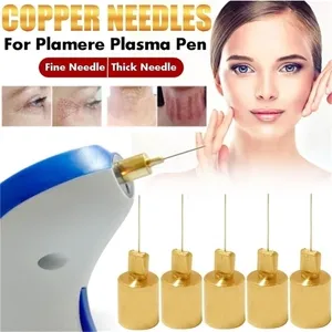 Copper Needles For Maglev Ozone Fibroblast Plasma Pen Mole Remover Anti Wrinkle 220316