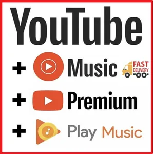 Brand New YouTube Premium And YouTube Music 1 Year Works On Theatre Android IOS PC Mac Home Entertainment
