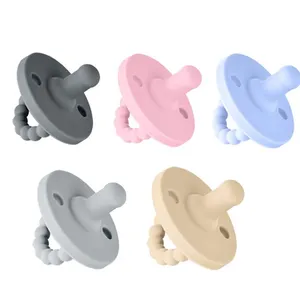 Baby Silicone Pacifier Food Grade Care Product Soft Nipple Soother Pacifiers Nursing Accessories