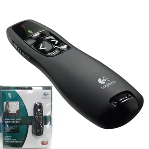 USB Mini wireless Laser Pointer Presenter with LED Red Laser pen PPT presenter laser with retail package