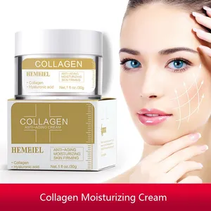 Collagen Moisturizing Cream Lifting Firming Skin Care Korean Cosmetics Lazy Man Face Creams