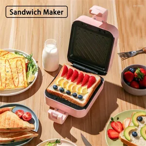 Mini Sandwich Maker Breakfast Machine Toaster Kitchen Waffle MultiFunctional Heating Toast Pressure Bread Makers Alar22