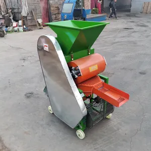 Home Automatic Grain Peeling Machine Groundnut Thresher Sheller Small Peanut Shelling Machine