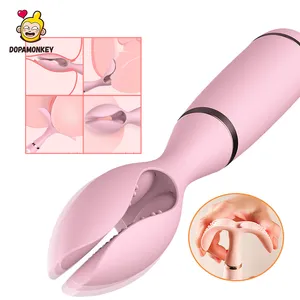Adult sexy toys Powerful Vibrating Vagina Stimulation clitorisl Nipple Clip G Spot Massage Dildo vibrator for Woman Masturbation