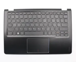 Shell C Cover Keyboard Tempat Berteduh Atas Kasus dengan Kami Bahasa Inggris Touchpad untuk Lenovo Yoga 3-1170 700-11ISK Laptop 5CB0H15155