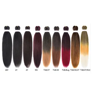 Braids Hair African Dreadlocks Synthetic Hair Extensions Wig Three-Color Fluffy Soft 25 Inches