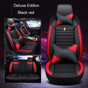 Car Seat Covers Leather Universal Cover For E30 E34 E36 E39 E46 E60 E90 F10 F30 X1 X3 X4 X5 X6 1 2 3 4 5 6 7 Accessorie StylingCar CoversCar