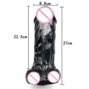 Black Huge Dildo Realistic Dildos With Suction Cup Artificial Big Penis Dick for Women Masturbator Erotic G Point Adult Sex Toys