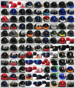 20234 Myvipshop All Team Baseball Fitted Baseball Caps Wholesale Sports Flat Full Closed Football Hats Women's Fashion Summer Snapback Chapeau Bone