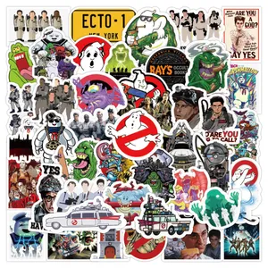 50pcs Ghostbusters stickers ghostbusters graffiti Sticker for DIY Luggage Laptop Skateboard Motorcycle Bicycle