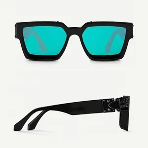 Designer Sunglasses Men Women MILLIONAIRE 96006 3D Frame Luxury Inlay Thick Acetate Classic Design Eyeglasses Original Box