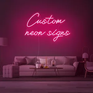 Night Lights Custom Neon Sign Led Light Lamp Room Logo Decor Private For Wedding Party Birthday Shop Store Name DesignNight
