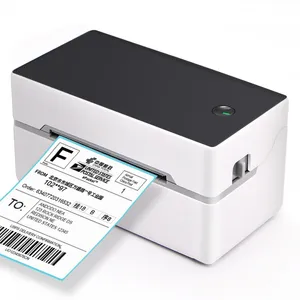 4 inch 110mm Thermal Label Printer for adhesive stickers printing with Bluetooth USB interface high quality