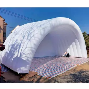 Personalized Large Inflatable Stage Cover Shelter Disco Tunnel Tent Wedding Party Dinning House Car Exhibition Garage Marquee