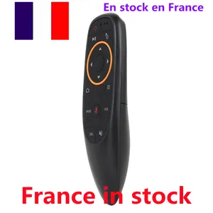 France in stock G10s Air keyboard Mouse combos 2.4GHZ Wireless Remote Control Voice airmouse For X96max x96 h96 t95 hk1 android Tv Box MINI PC